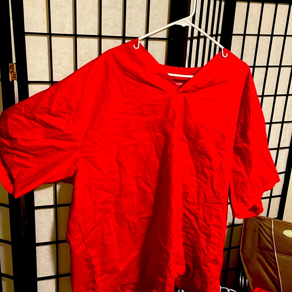 I am selling scrub tops, colors I have are red
